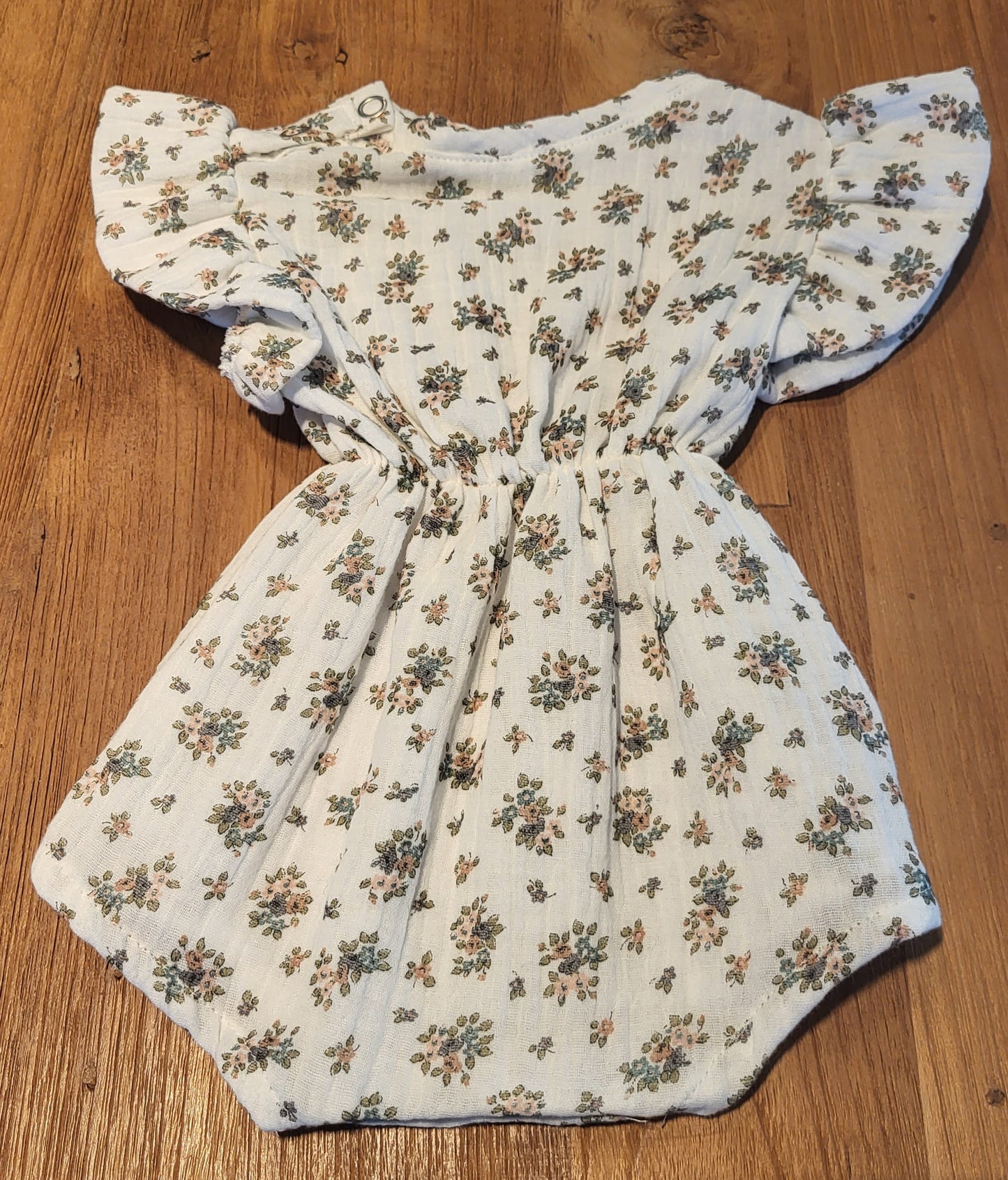 Jumpsuit flower blue